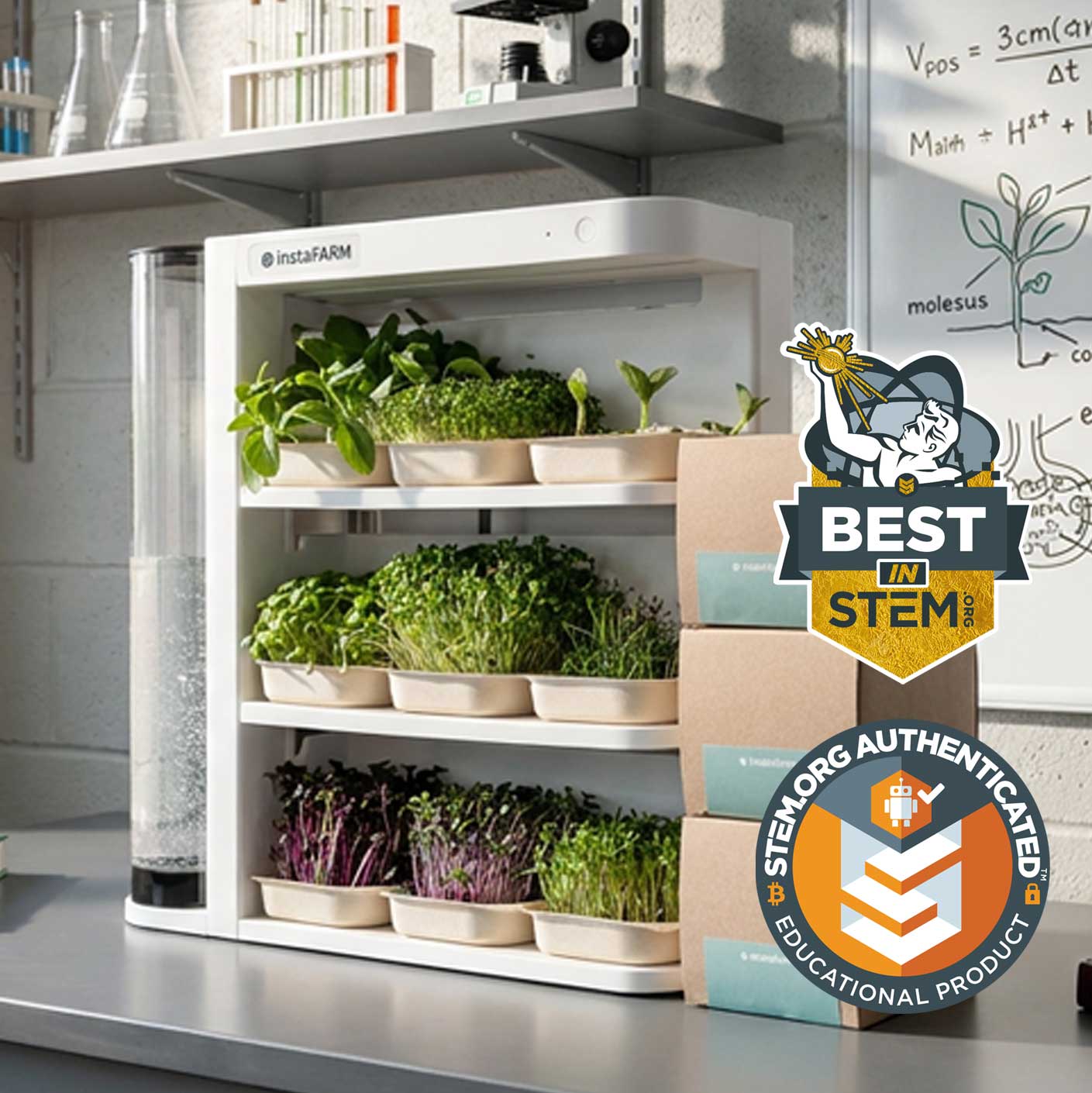 Instafarm Recognized as Best in STEM Product