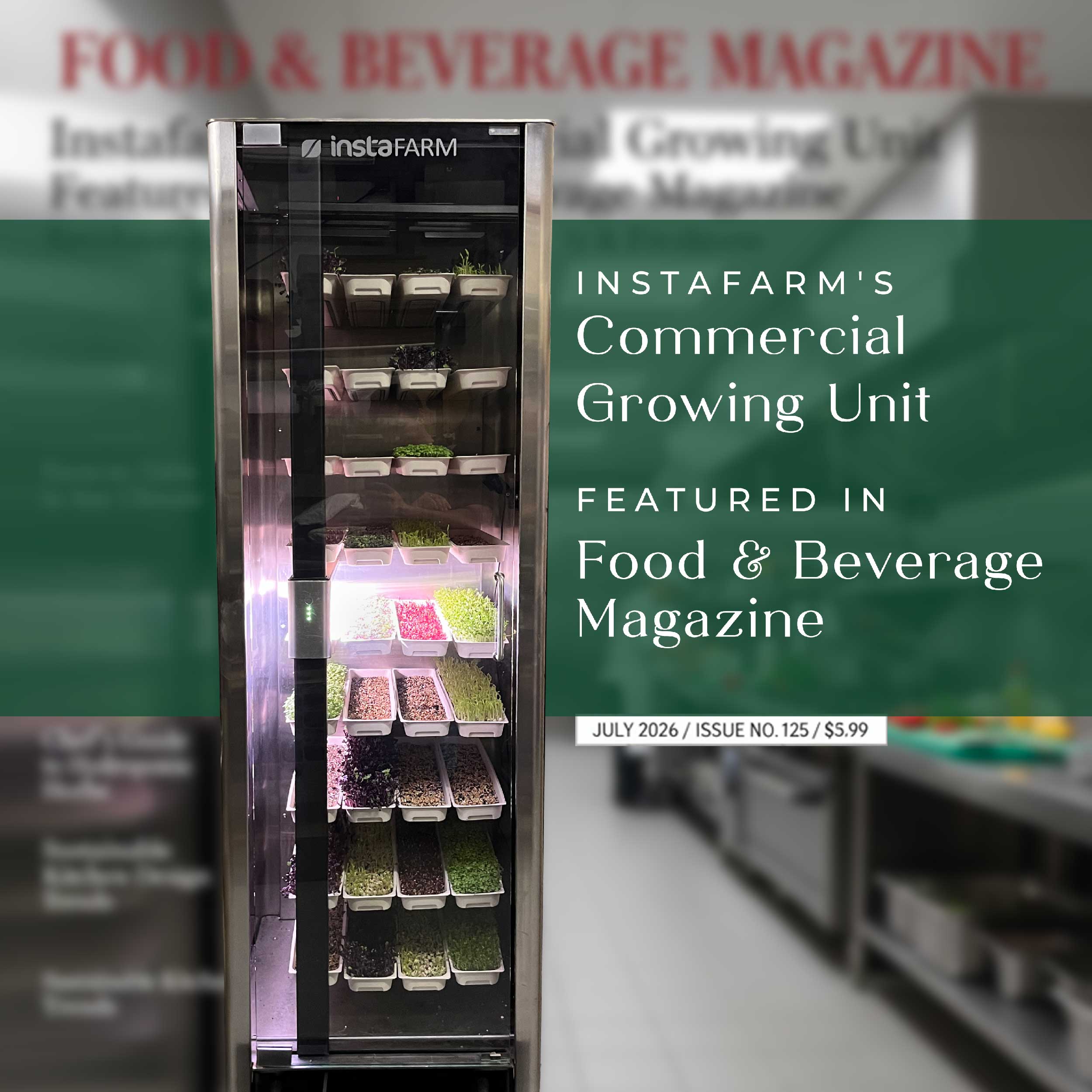 Featured in Food &amp; Beverage Magazine